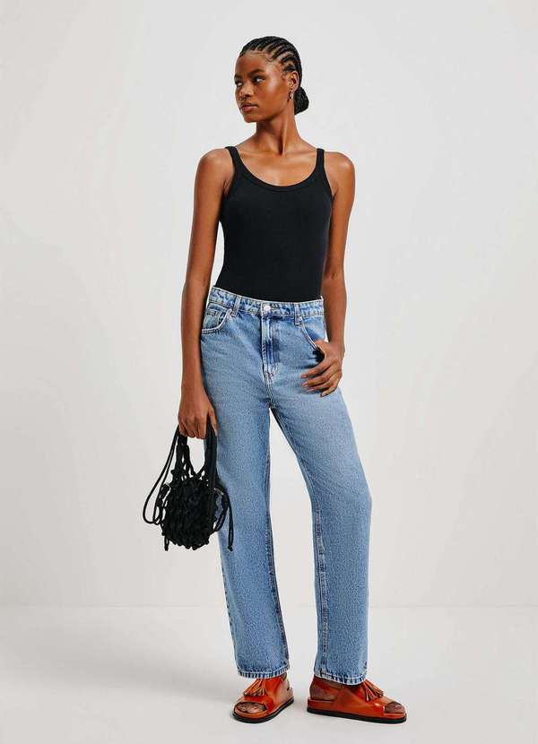 calça jeans feminina destroyed