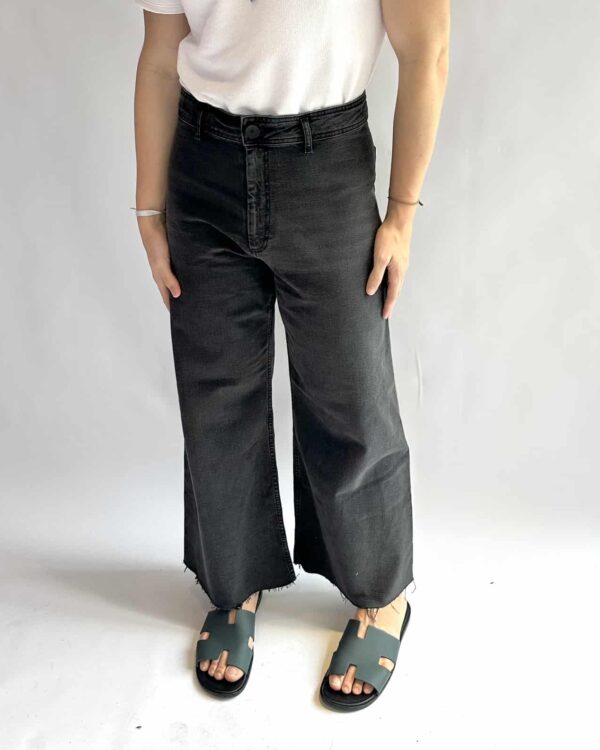 calça jeans oversized zara