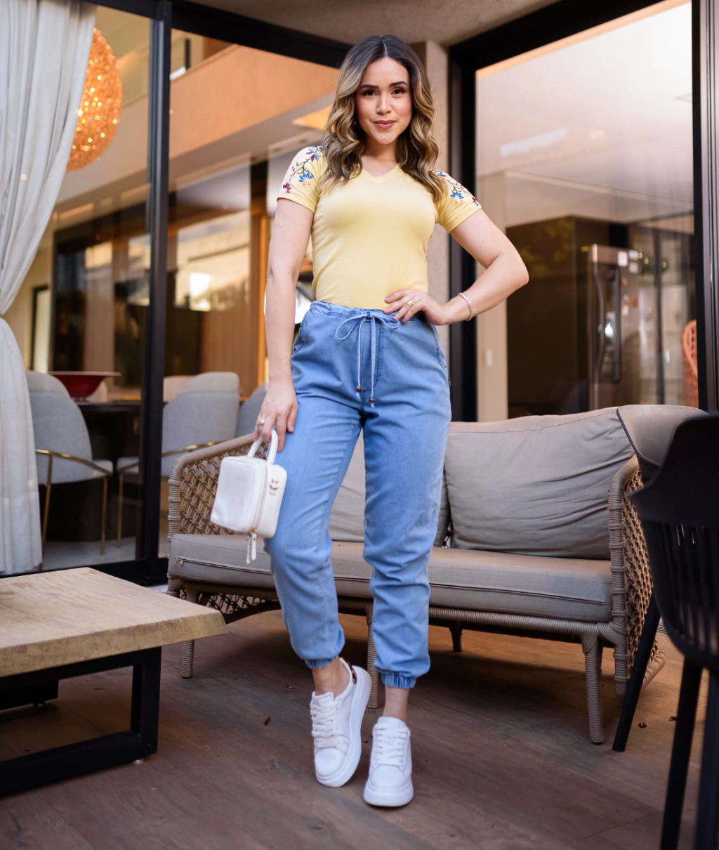 calça pantalona