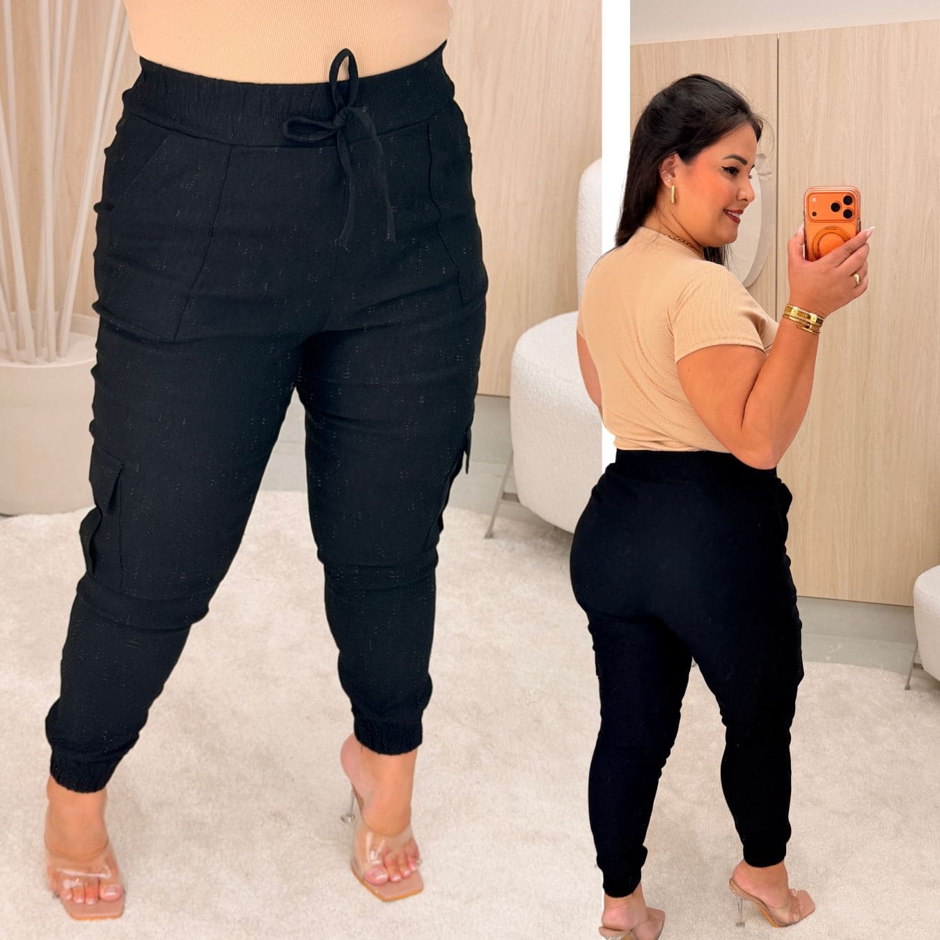calça estilo jogger