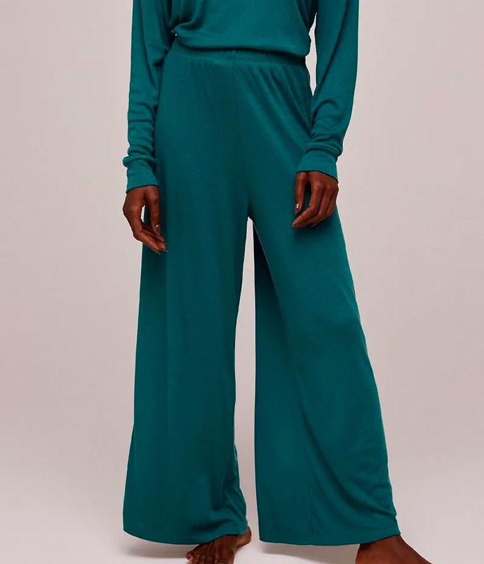 calça pantalona confortável