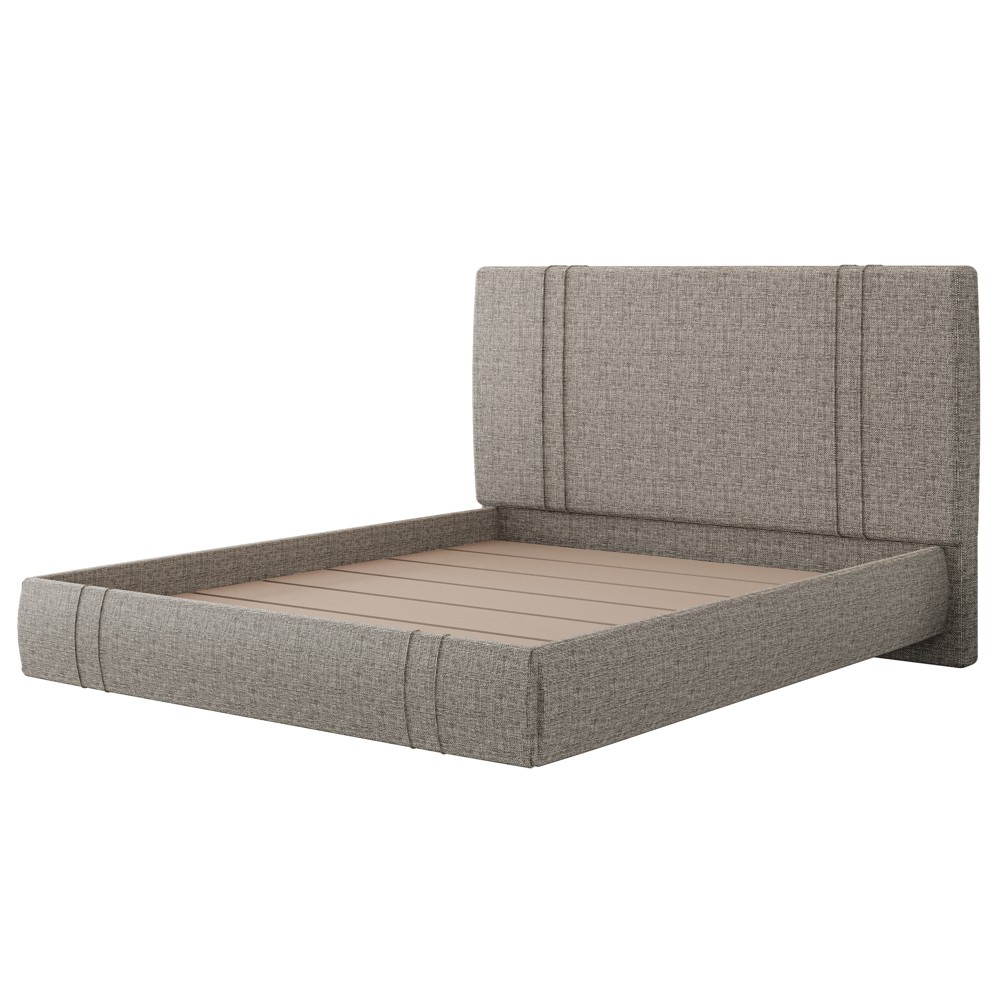cama flutuante com cabeceira