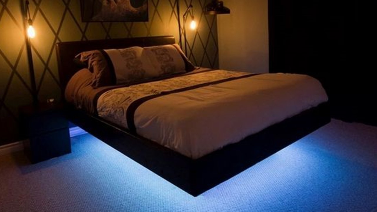 cama flutuante como usar