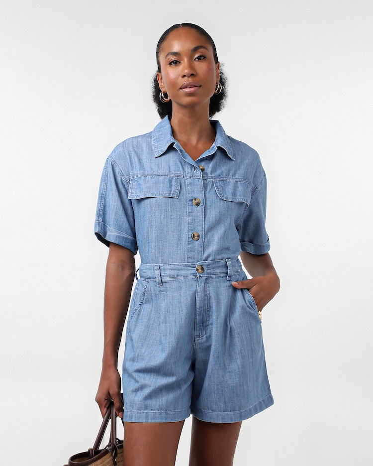 camisa jeans feminina oversized lavagem clara