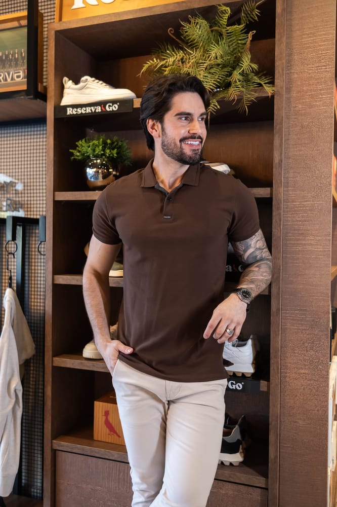 camisa polo calvin klein slim fit