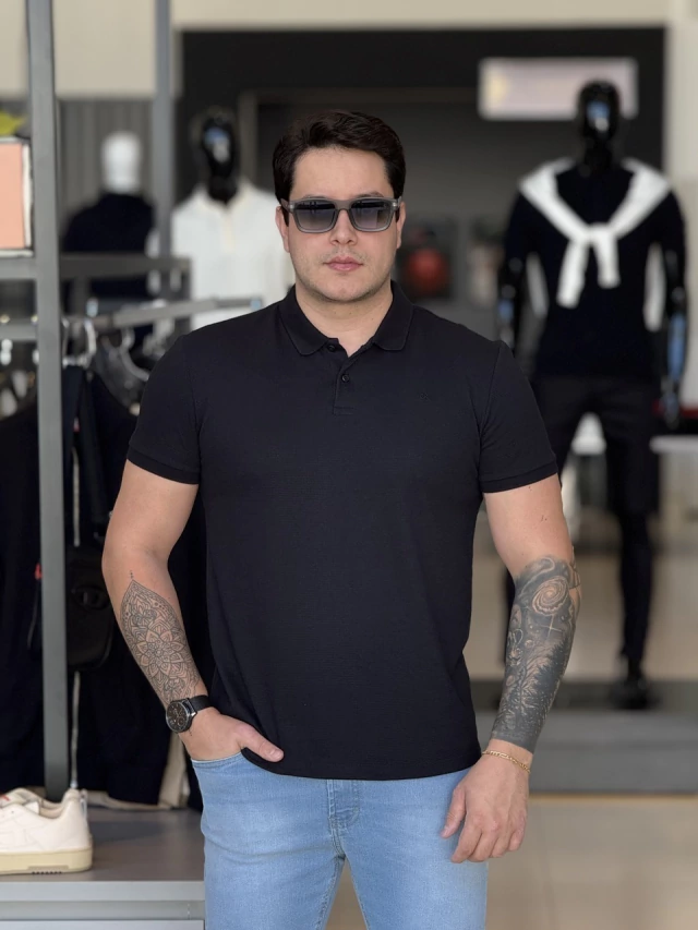 camisa polo calvin klein vinho