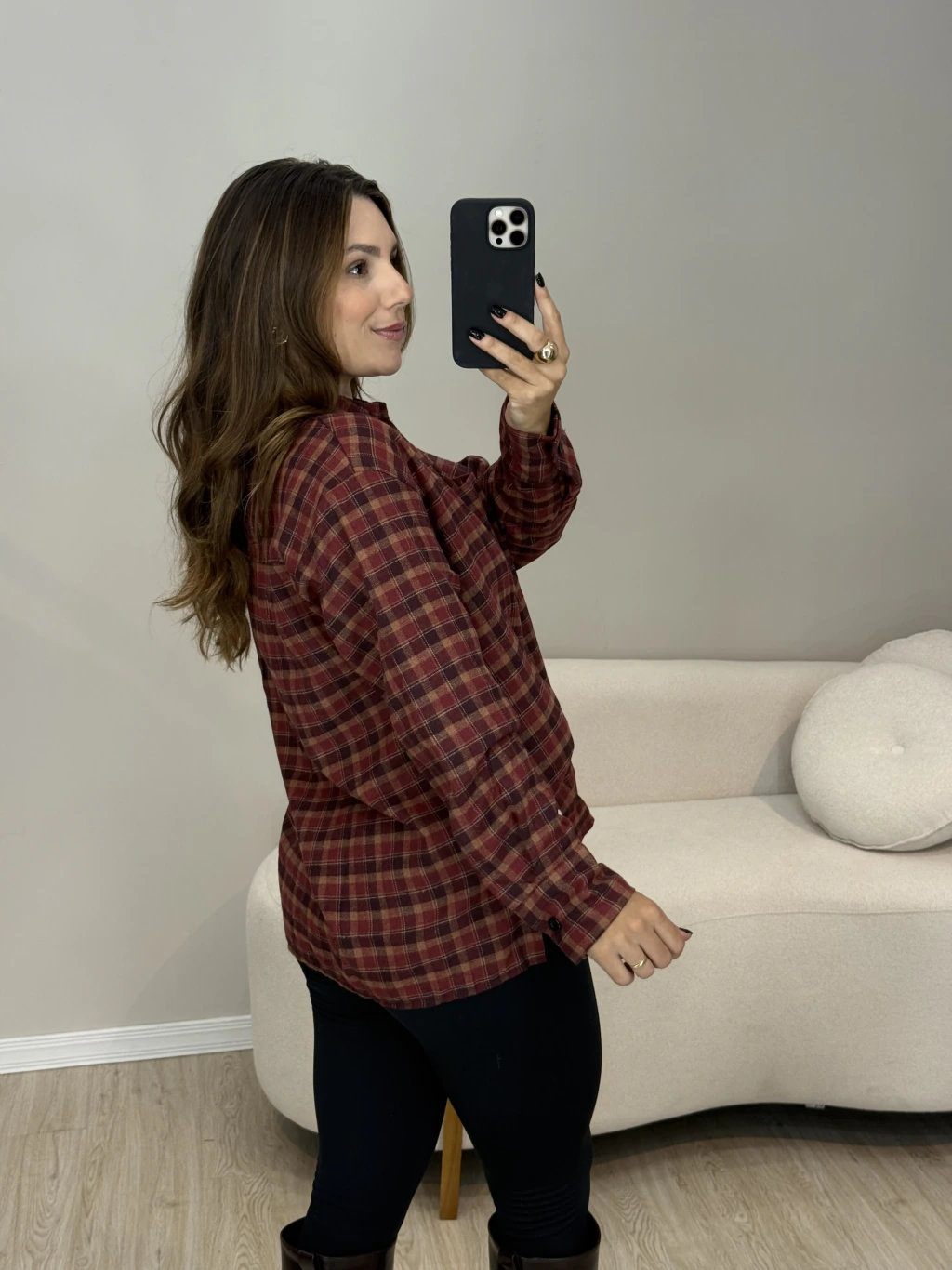 camisa xadrez feminina flanelada com capuz