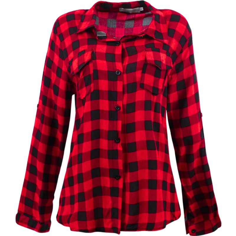 camisa xadrez feminina flanelada azul