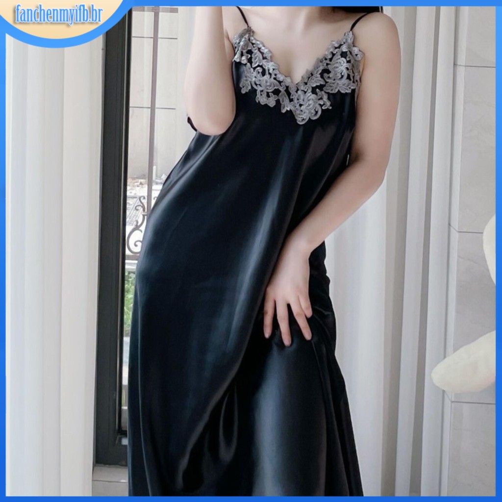 camisola longa para usar sob vestidos