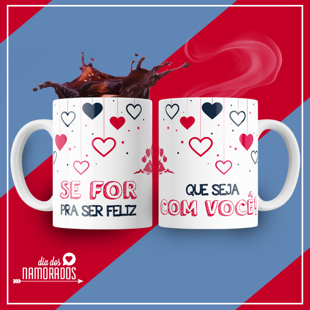caneca dia dos namorados personalizada