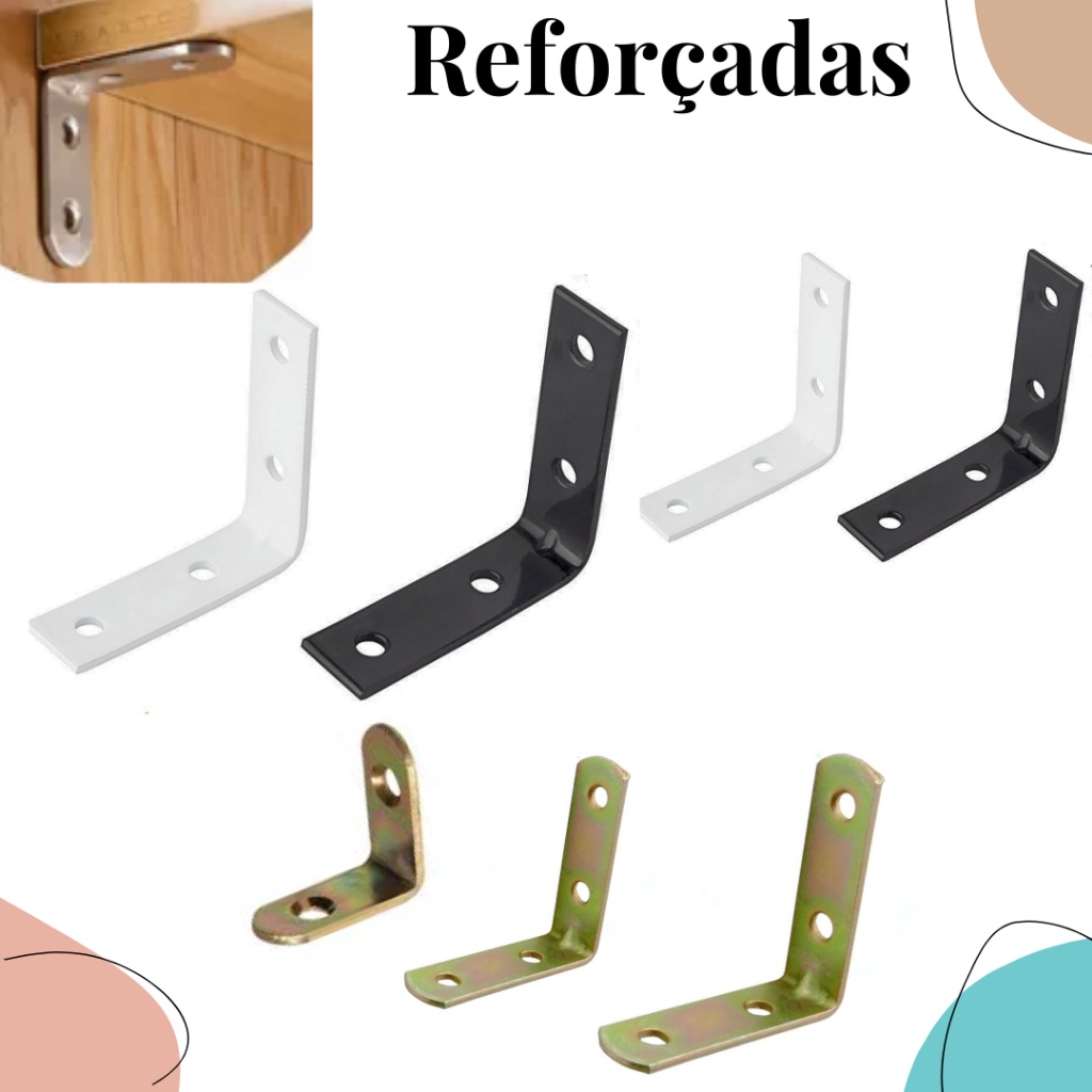 suportes para prateleiras