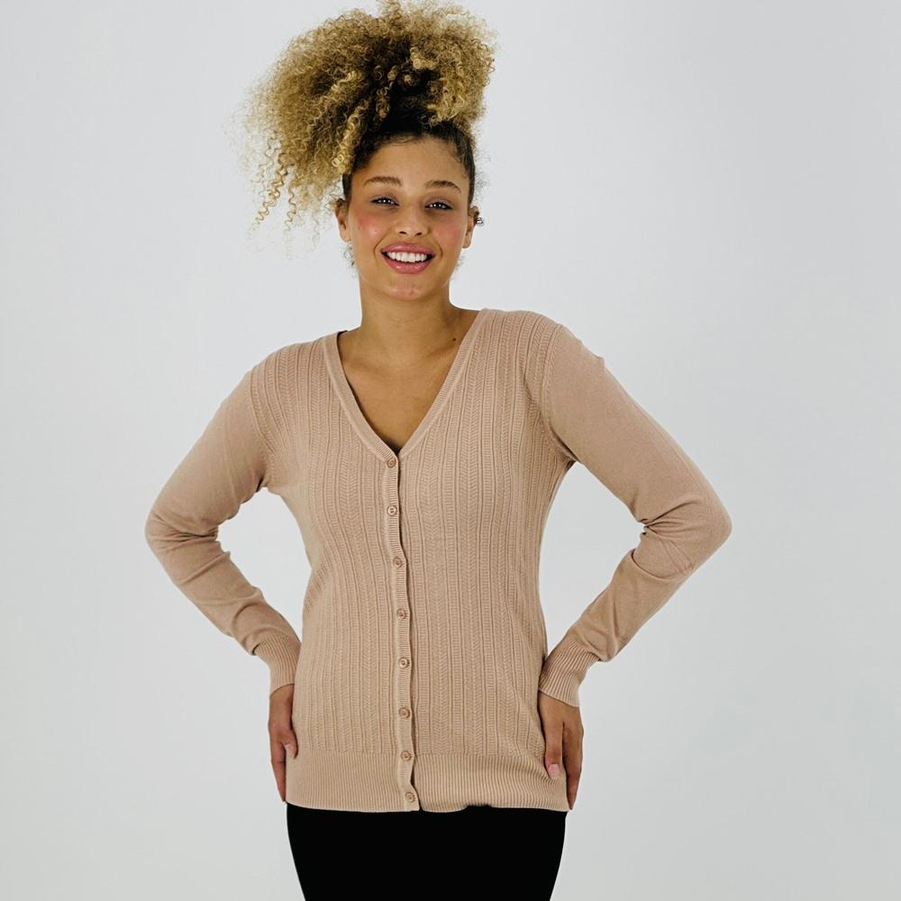 cardigan feminino manga longa