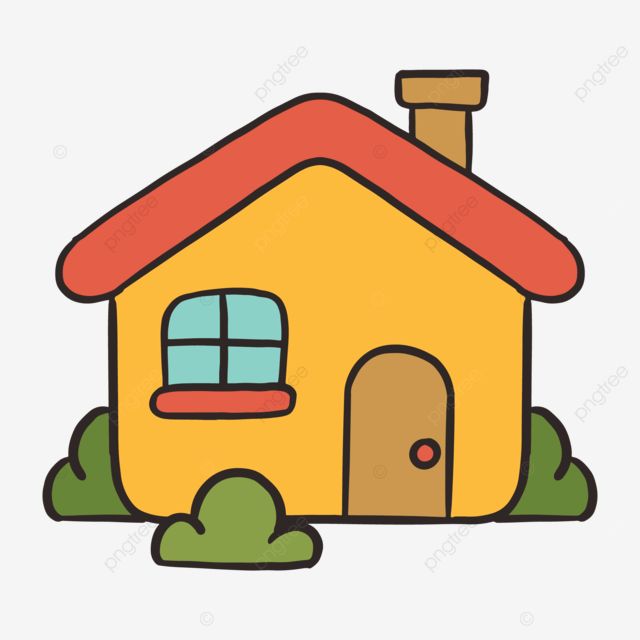 desenho de casa para crianças