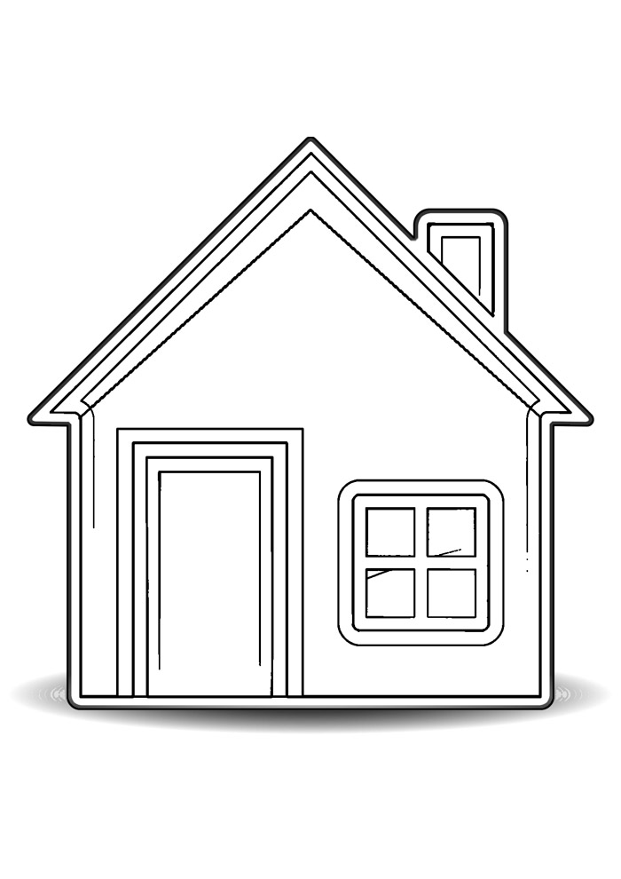como desenhar uma casa passo a passo