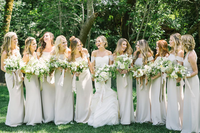 casamento todos de branco celebridades