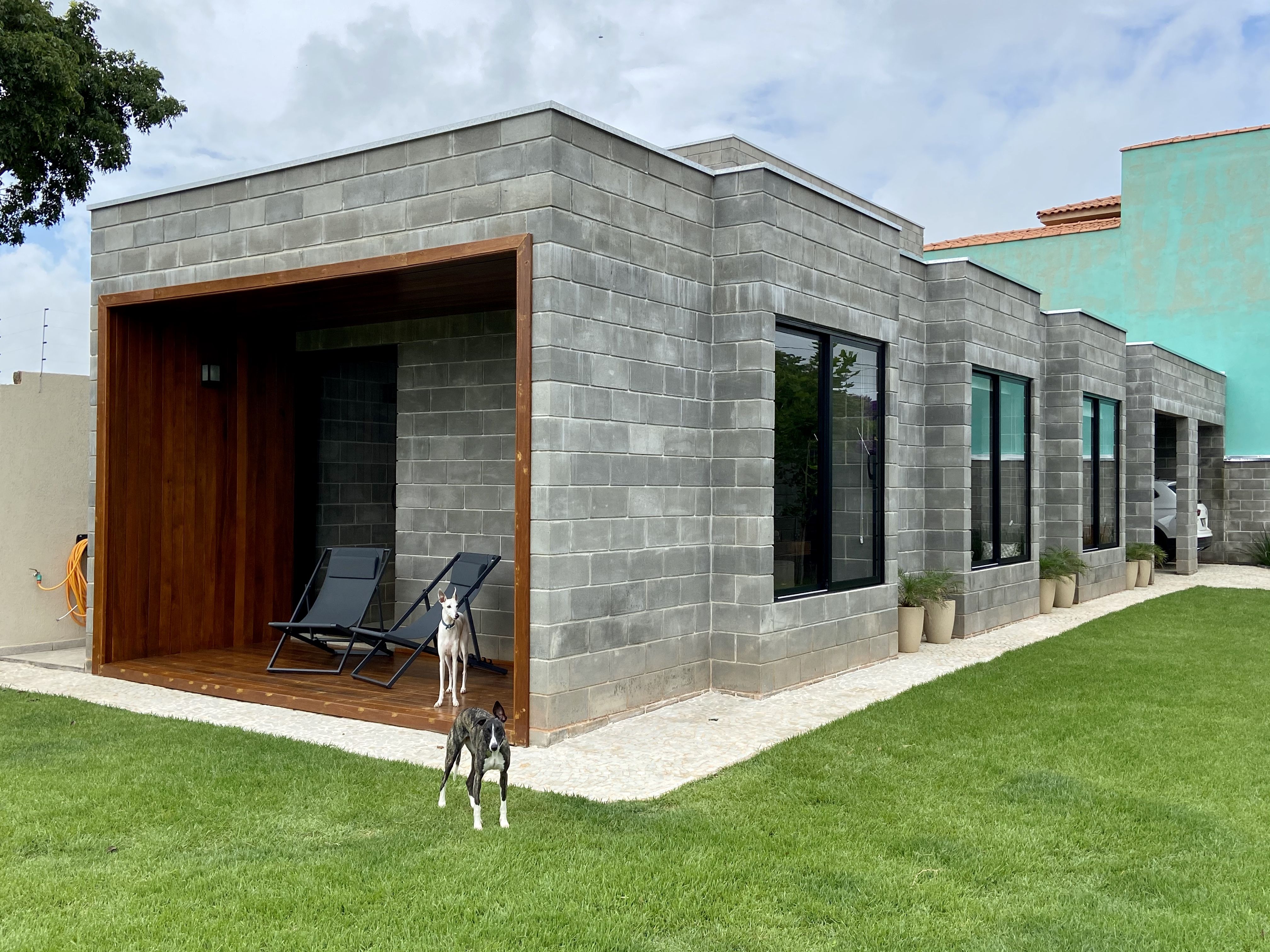 casa de concreto aparente