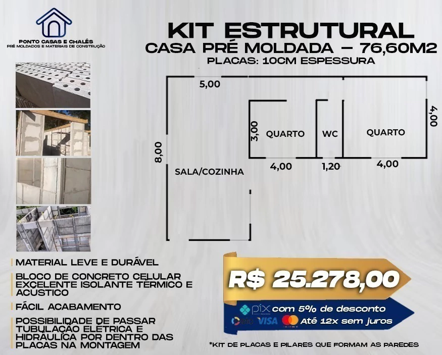 casa de concreto aparente