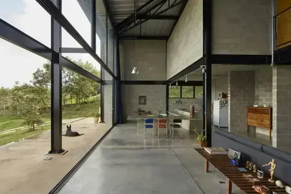 custo m2 bloco de concreto