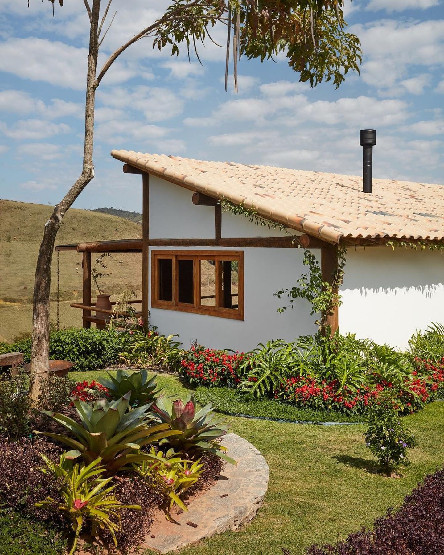 construir casa de campo econômica