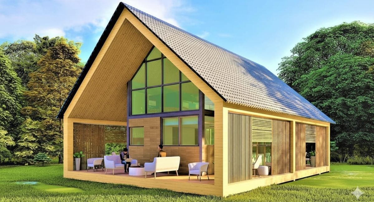 construir casa de campo econômica