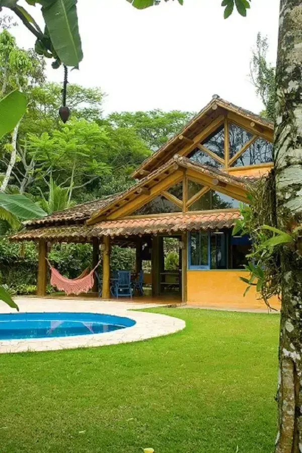 materiais baratos para casa de campo