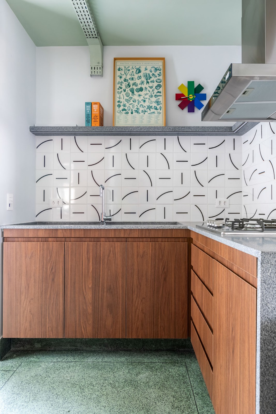 revestimento parede cozinha decorado