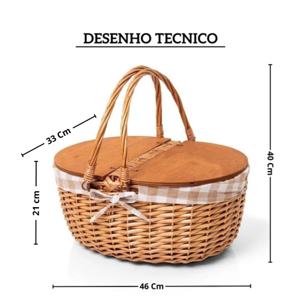 ideias de presentes cesta de piquenique