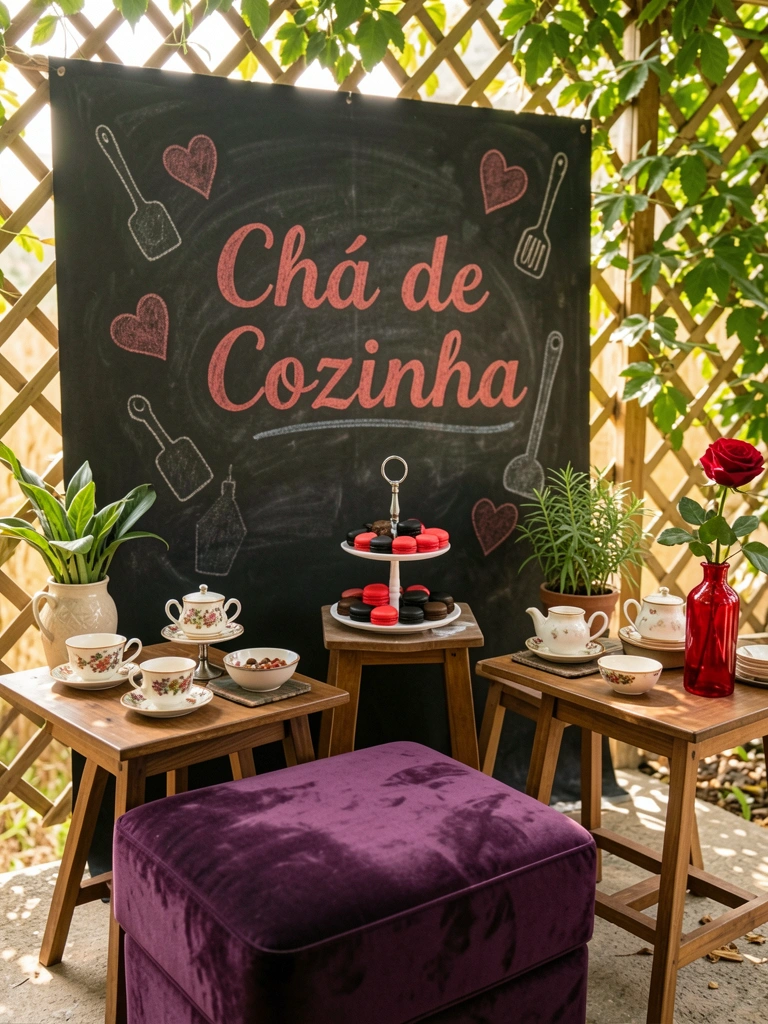 Quadro negro com 