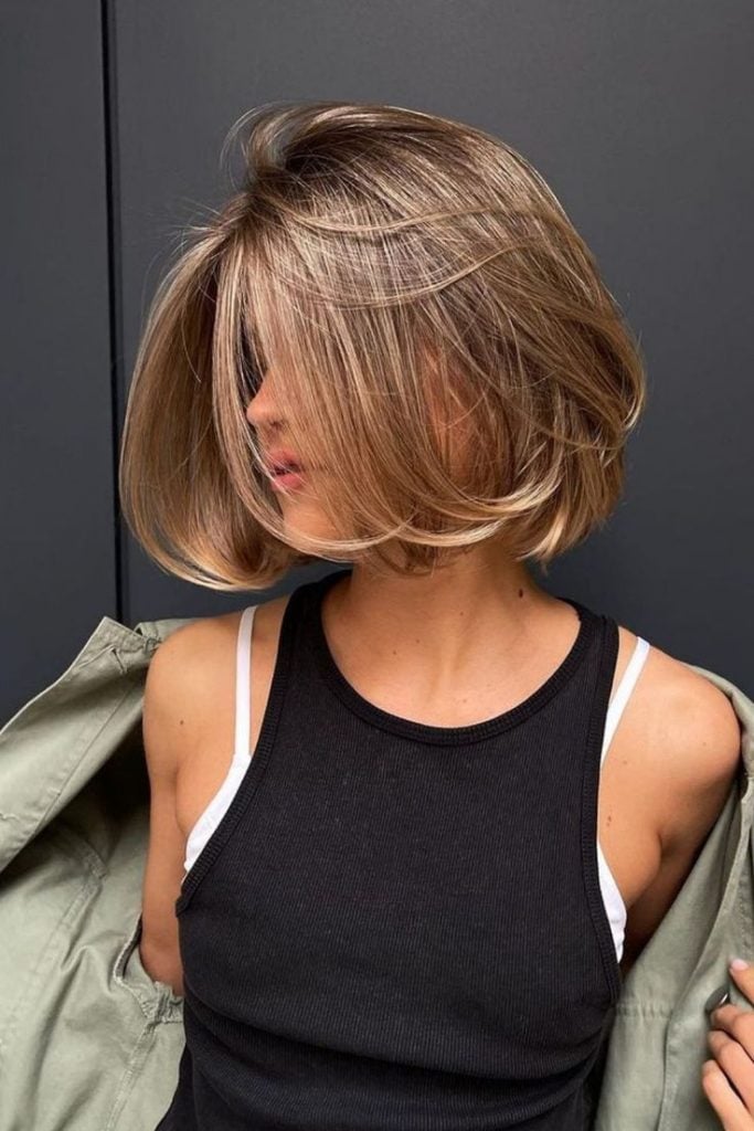 chanel curto para cabelo fino