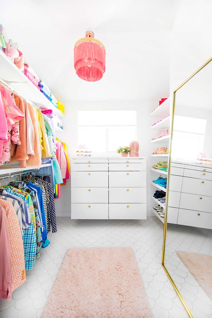 aproveitar espaço closet