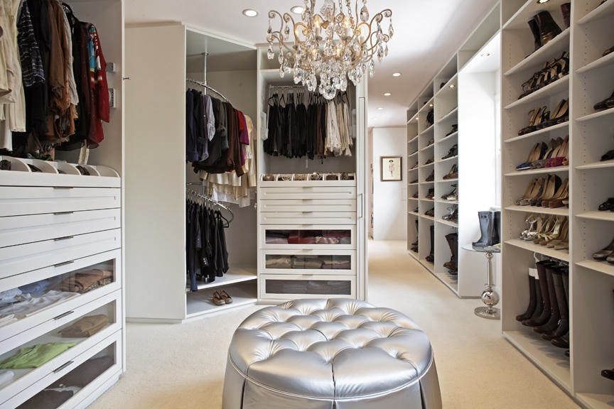 design de closets de luxo
