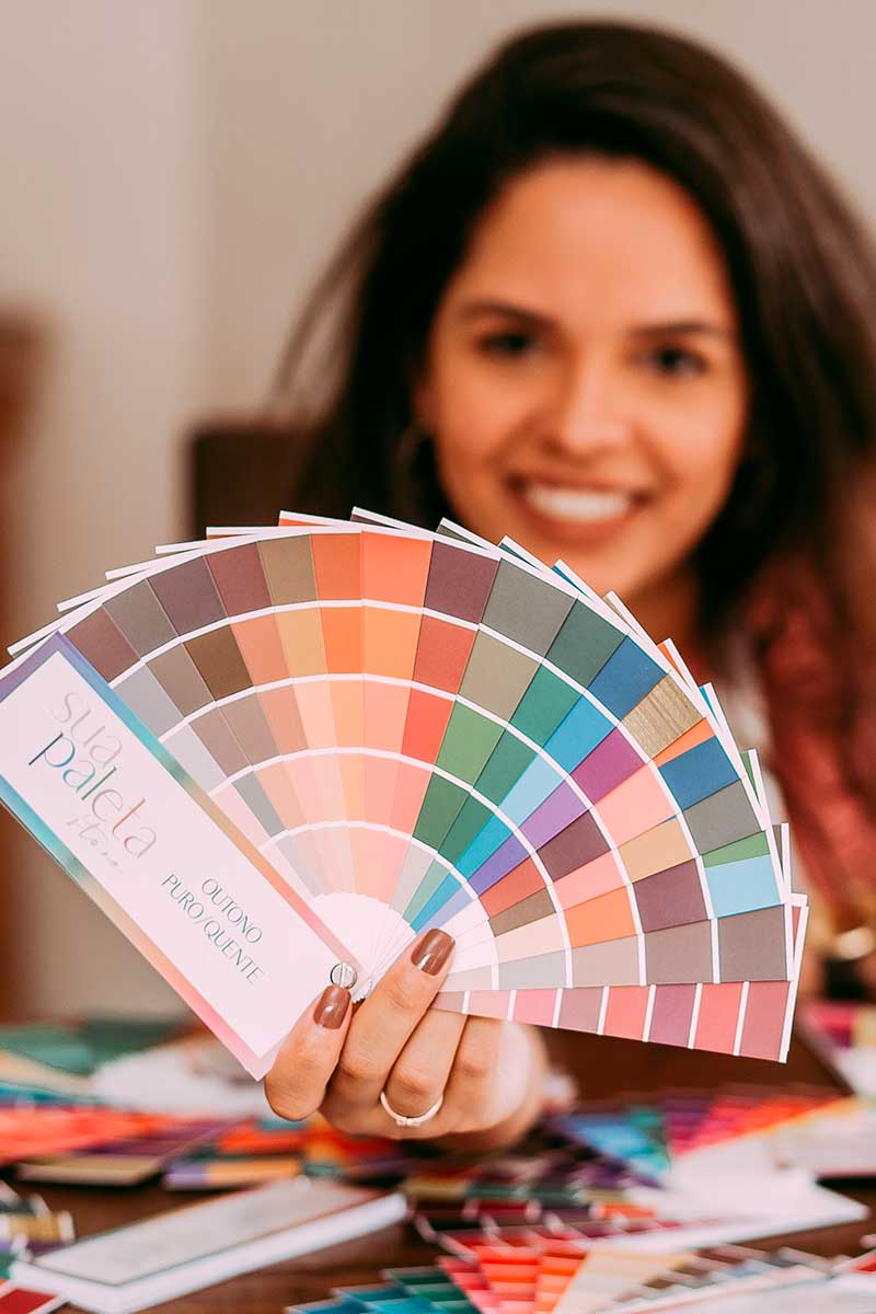 cartela de cores pessoal