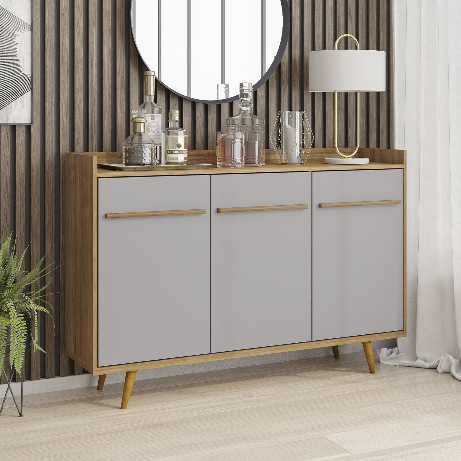 combinação de objetos decorativos