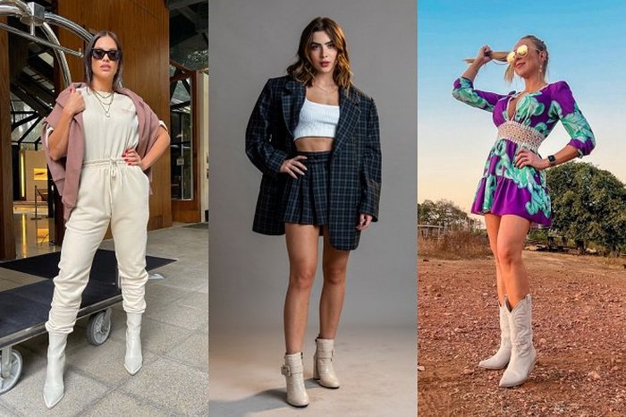 looks com bota verão