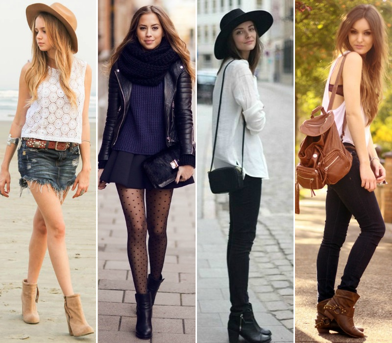 botas de verão estilosas