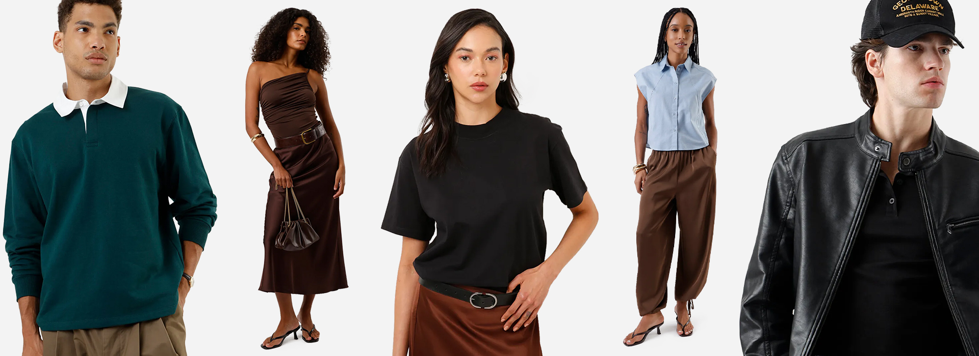 combinação de cores para looks