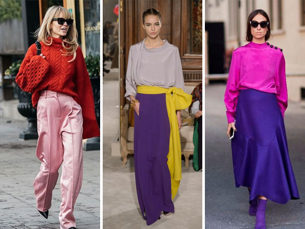 look com base neutra e ponto de cor