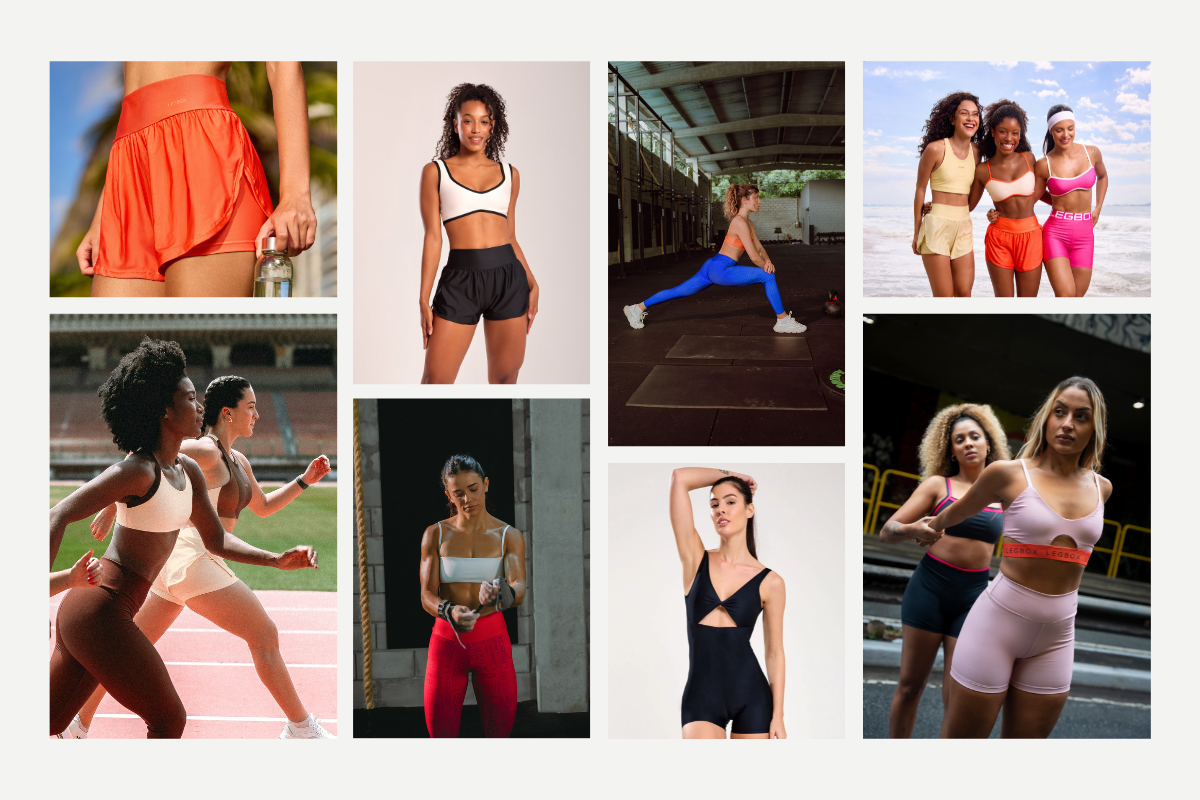 cores para look de treino