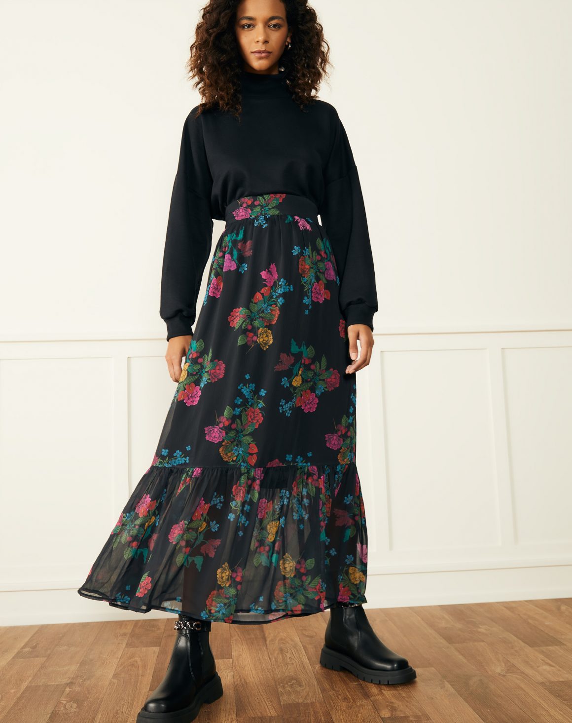 dicas de moda inverno saia longa