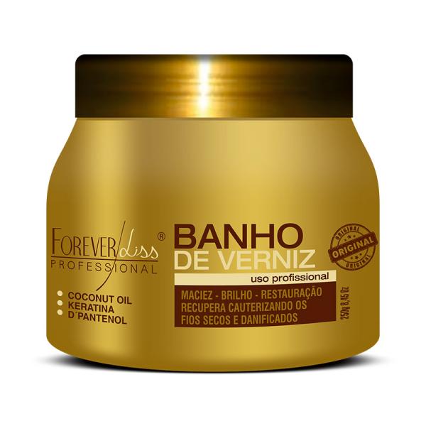 banho de brilho para cabelos pretos