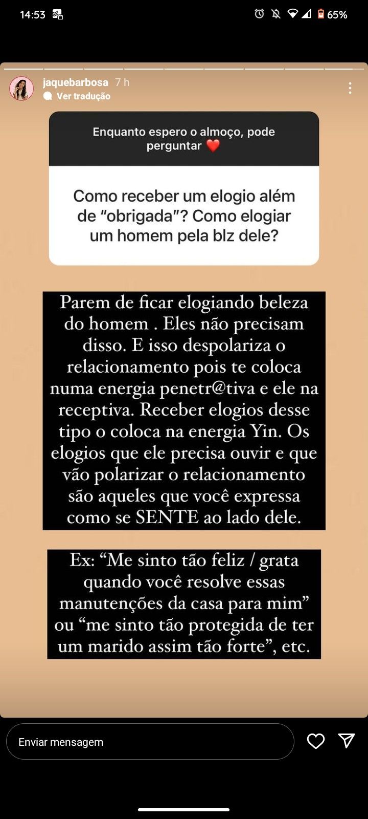 elogios que homens gostam de ouvir