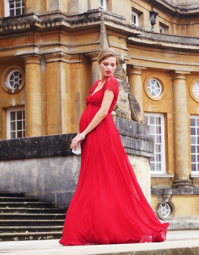 roupa para casamento grávida