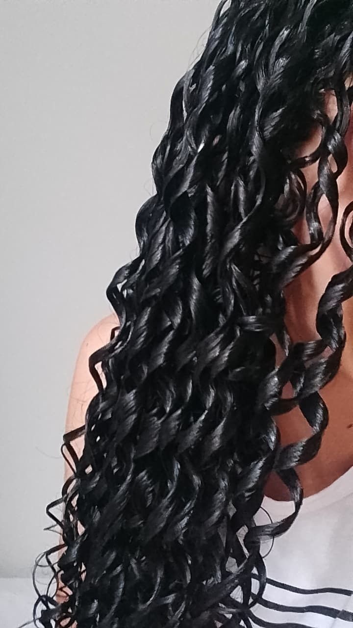 finalização para cabelo crespo