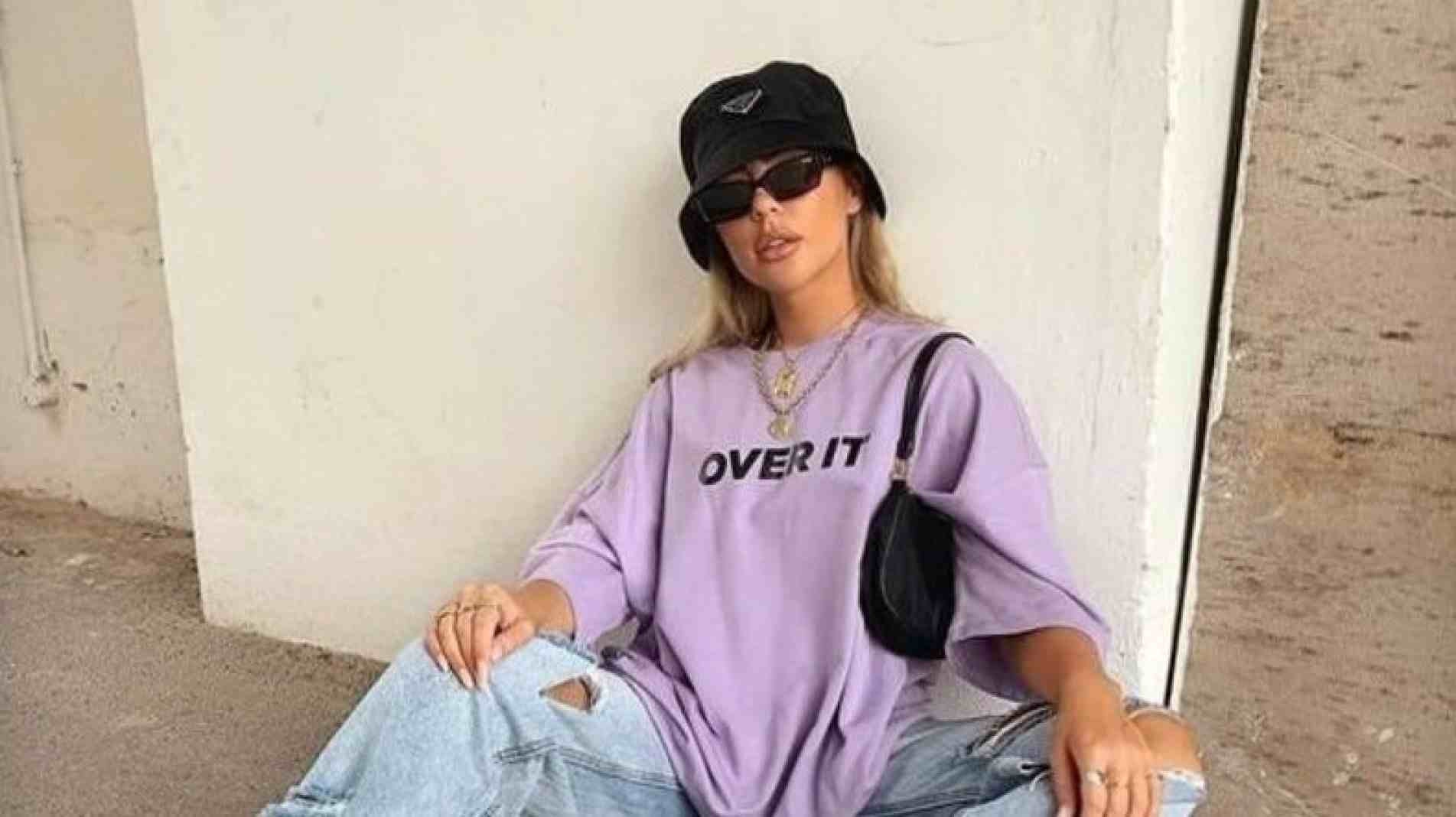 roupas oversized com estilo