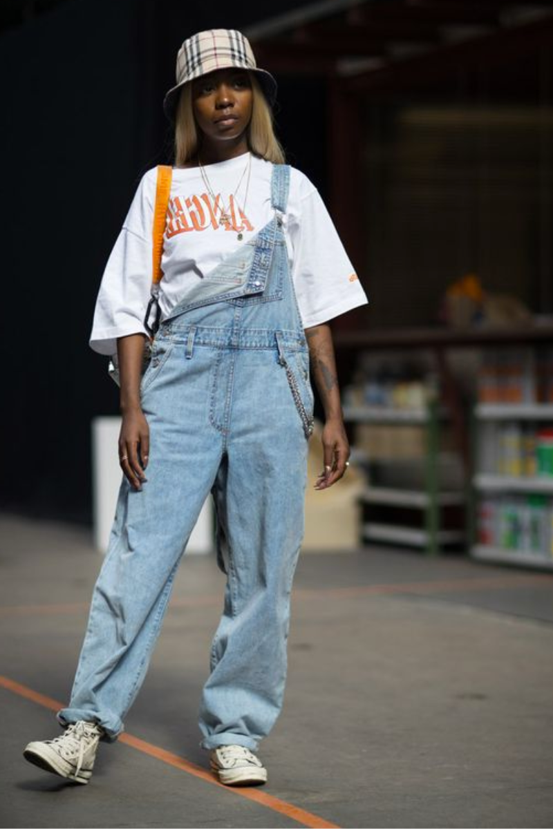 roupas oversized com estilo