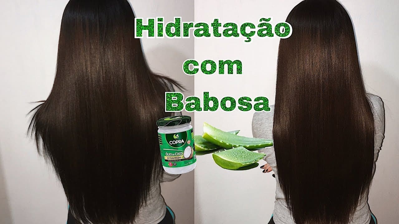 babosa para queda de cabelo