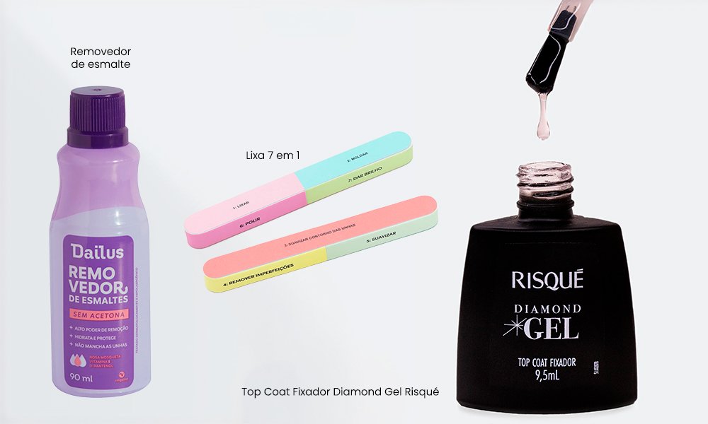 como remover esmalte gel em casa