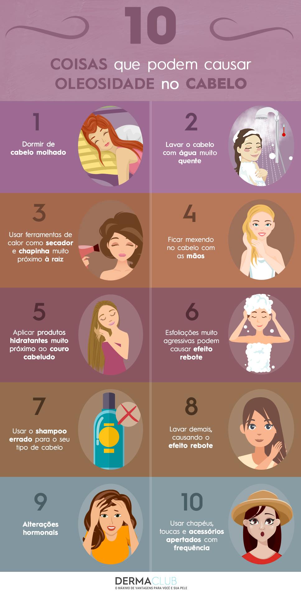 como tirar oleosidade do cabelo rapido