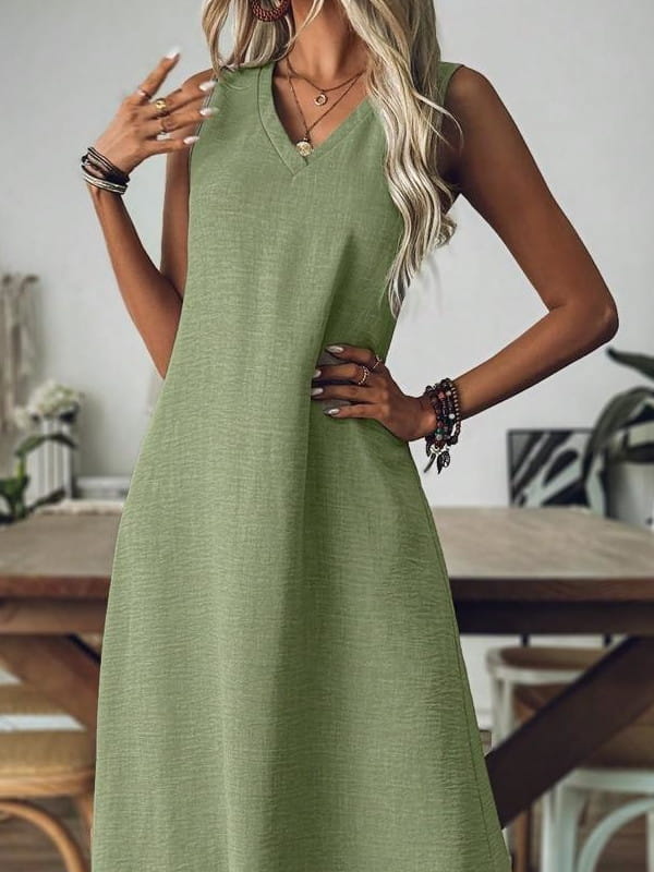 elegância com vestido de algodão para festa