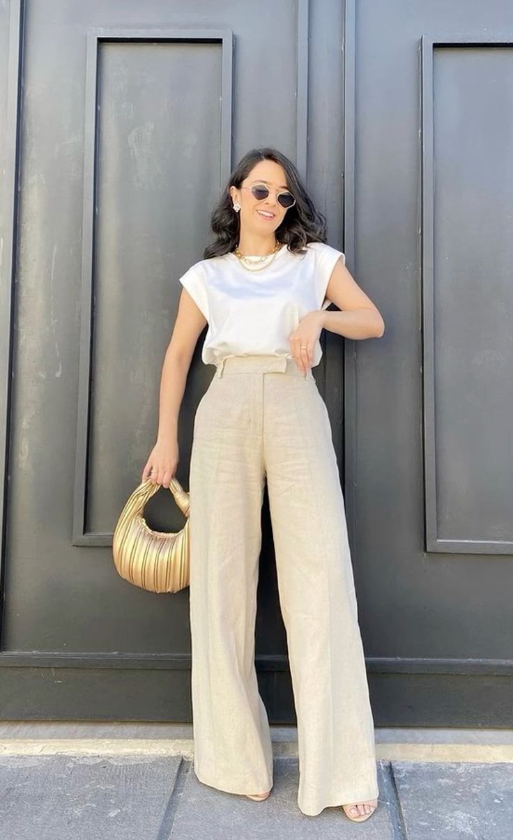 calça de alfaiataria wide leg como usar